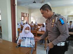 Satlantas Polres Tegal Edukasi Tertib Lalin Pelajar