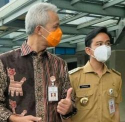 Gubernur Jateng Ganjar Pranowo dan Gibran Dipanggil PDIP ke Jakarta, Ternyata Ini Alasannya