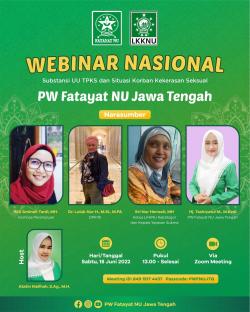 Webinar Substansi UU TPKS dan Situasi Korban Kekerasan Seksual