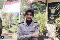 Polwan Cantik Bripda Nindy Jago Nyanyi, Sigap Saat Bertugas