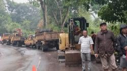 BPBD Cianjur: Evakuasi Ditutup Sementara, Amblas Jalan Provinsi di Tanggeung