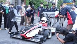 Mobil Balap Formula Karya Tim Bimasakti UGM Siap Berlaga di Belanda