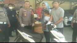 Top! Polsek Bojong Gede Depok Selamatkan Honda Beat Milik Warga, Digondol Maling 3 Minggu