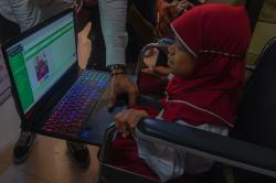 Momen Gerakan Bersama untuk Penyandang Disabilitas Bikin Dokumen Kependudukan di Disdukcapil Sumsel 