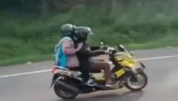 Viral Video Pemotor Ngebut Masuk Jalan Tol, Netizen: Berarti Jalan di Luar Rusak