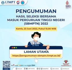 Sore Ini Hasil UTBK-SBMPTN 2022 Keluar, Cek Info Selengkapnya!