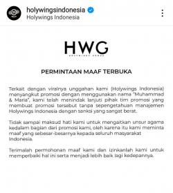 Holywing Minta Maaf, ini Kata Netezen