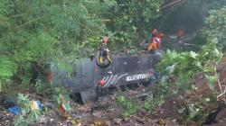 Bus Pariwisata yang Masuk Jurang di Tasikmalaya Membawa Rombongan Siswa SDN Sayang Jatinangor