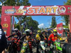 1500 Rider Ikut Latber Trail Adventure Polres Luwu