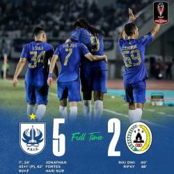 PSIS Semarang Lolos 8 Besar Piala Presiden 2022