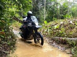 Honda CB150X Bawa Komunitas Honda Eksplore Wisata Pedalaman Kampar