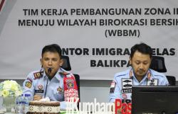 Bangun Zona Integritas, Rutan Balikpapan Studi Tiru di Imigrasi Balikpapan