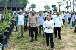 PPBI dan Polres Tubaba Gelar Kontes Bonsai Dalam Rangka Hari Bhayangkara ke 76