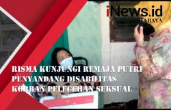 Risma Kunjungi Remaja Putri Penyandang Disabilitas Korban Pelecehan Seksual