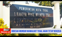 Video Didesak Mundur, Wawalkot Tegal Jumadi Mengaku Tetap Akan Bekerja Melayani Masyarakat