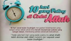 Keutamaan 10 Hari Pertama Bulan Dzulhijjah Jadi Lumbung Pahala