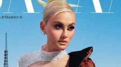 Agnez Mo Mejeng di Cover Majalah Luar Negeri Pakai Gaun Belah Dada, Netizen: Hate Kejang-Kejang