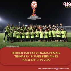 Piala AFF U-19 Tinggal Menghitung Detik, Berikut Daftar Pemain Timnas U-19 Indonesia