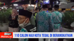 Video Ratusan Calon Haji Kota Tegal Diberangkatkan ke Tanah Suci