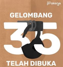 Resmi Dibuka, Ini Syarat Pendaftaran Kartu Prakerja Gelombang ke 35