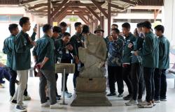 Laskar Rempah Telusuri Peninggalan Majapahit di Trowulan