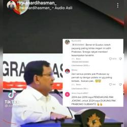 Viral Pernyataan Prabowo 