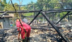 Rumah Petani di Cilacap Terbakar Habis Tinggal Puing, Motor dan Uang turut Ludes