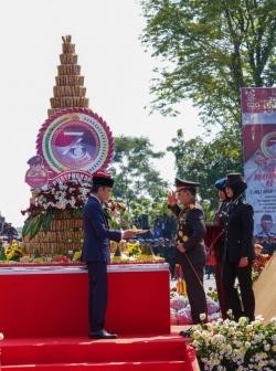 HUT Bhayangkara Ke-76, Kapolri : Jadikan  Momentum Jaga Semangat Persatuan dan  Kesatuan