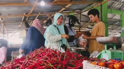 Harga Cabai di Pasar Tradisional Muntok Makin Pedas, Sekilo Rp180 Ribu
