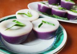 Resep Kue Talam Ubi Ungu, Cocok Dicelup dengan Teh Manis Hangat