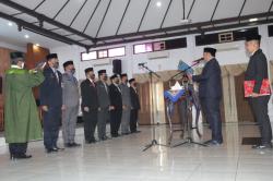 Walkot Lantik Tujuh Pejabat Tinggi Pratama dan Pejabat Administrator
