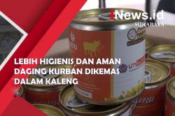 Lebih Higienis dan Aman, Daging Kurban Dikemas Dalam Kaleng