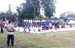 Polres Tegal  Kerahkan Pasukan Untuk Amankan Sholat Id