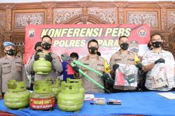 Pelaku Pencurian Tabung Gas Elpiji Berhasil Diringkus Polres Jepara, Diduga Beraksi di 3 Kabupaten