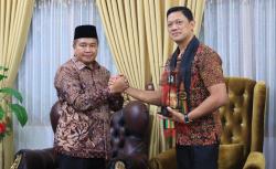 Bupati Aceh Barat Terima Kunjungan Danpomdam IM