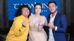 Wow! Celine Evangelista Pakai Gaun Belahan Dada Rendah,  Begini Potret Gaya Seksinya