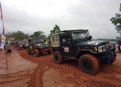 Tim OKU Selatan Siap Menang dan Rebut Juara di Event Off Road Raden Jambat III Way Kanan