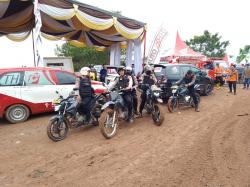 Polisi Pam Offroad Radin Jambat III di Way Kanan