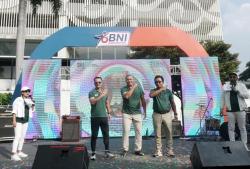 Semarak HUT Ke76 BNI for Stronger Indonesia, BNI Wilayah 06 Gelar FunWalk dan Exhibition Tenis Meja