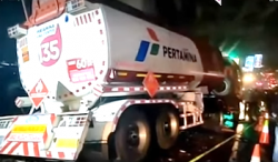 Kronologi Kecelakaan Maut Truk Pertamina di Cibubur, Kondisi Jalan Menurun dan Ada Lampu Lalu Lintas