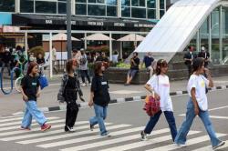 Ternyata ada Warga Lebak yang Ikutan Nongkrong di Citayam Fashion Week SCBD