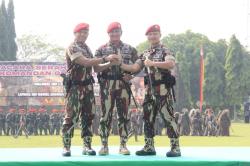 Danjen Kopassus Pimpin Sertijab Komandan Grup 1 Kopassus