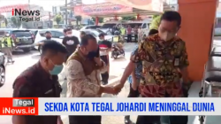 Video Ribuan ASN Mengantar Jenazah Sekda Kota Tegal Johardi ke Peristirahatan Terakhir