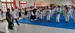 Wakili Bupati,  Ketua Umum Perkemi TTU Buka Kejuaraan Beladiri Shorinji Kempo Antar Dojo