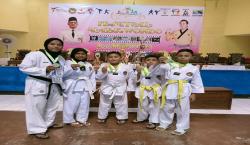 Atlet Taekwondo Way Kanan Raih 4 Emas 1 Perak dalam Festival Taekwondo Lampung 2022