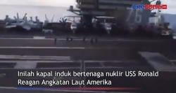 Kapal Induk Nuklir Amerika Singgah di Pangkalan Angkatan Laut Changi, Singapura! Ada Apa ?