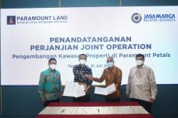 Paramount Land Gandeng Jasa Marga Kembangkan Kawasan Properti di Paramount Petals