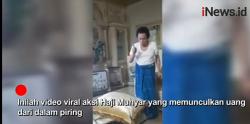 Kondisi Rumah Milik Haji Muhyar Pasca Viral Uang Dari Dalam Piring