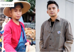 Viral Pedagang Jamu Mirip Okin Mantan Suami Rachel Vennya, Bak Pinang Dibelah Dua