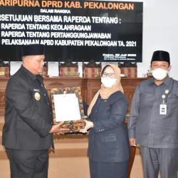 DPRD Kabupaten Pekalongan Gelar Rapat Paripurna Raperda Pertanggungjawaban APBD 2021 